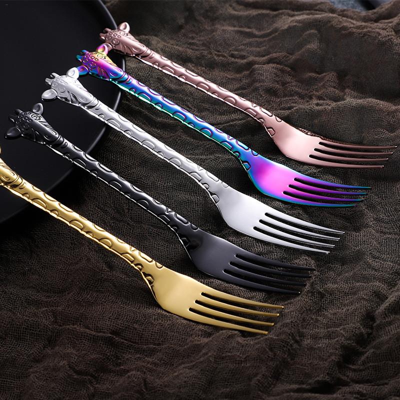 Stainless Steel Salad Fork Creative Spoon Fork Instant Noodle Cup Matching Fork Fruit Fork Tableware 5e72c7496c515d1898aa2b7e