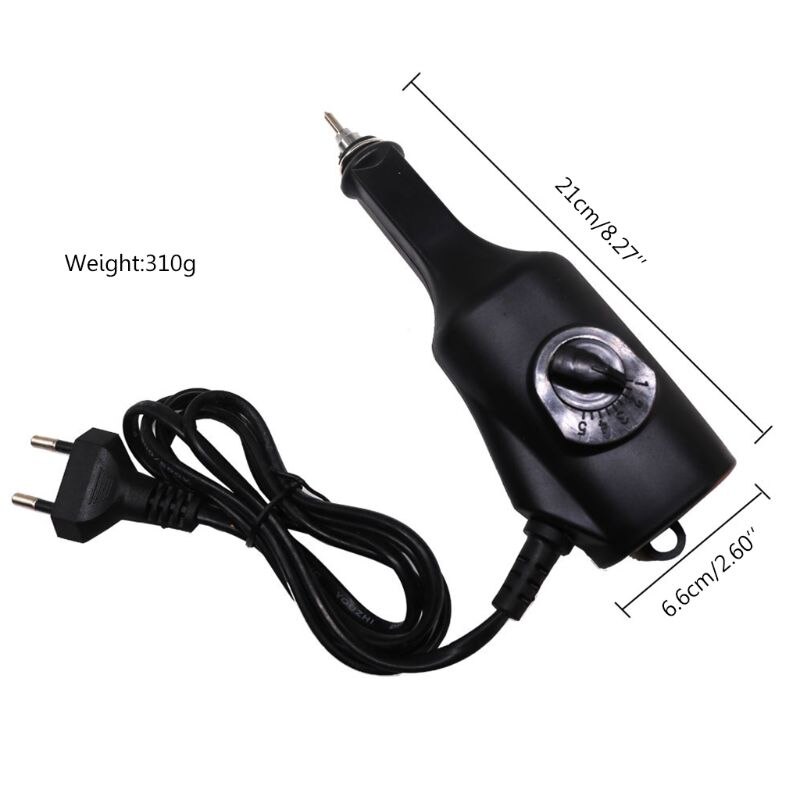220V Electric Engraving Carving Pen Plotter Machine for Chiseling Tips on Metal Wooden Glass Plastic Ceramics Stone Surface