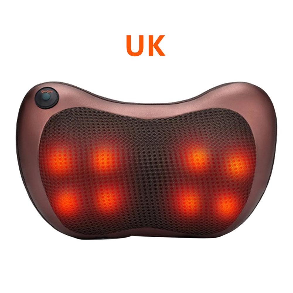 Carro casa cervical coluna massageador pescoço cintura de volta elétrica multifuncional baixa tensão aquecimento massagem travesseiro