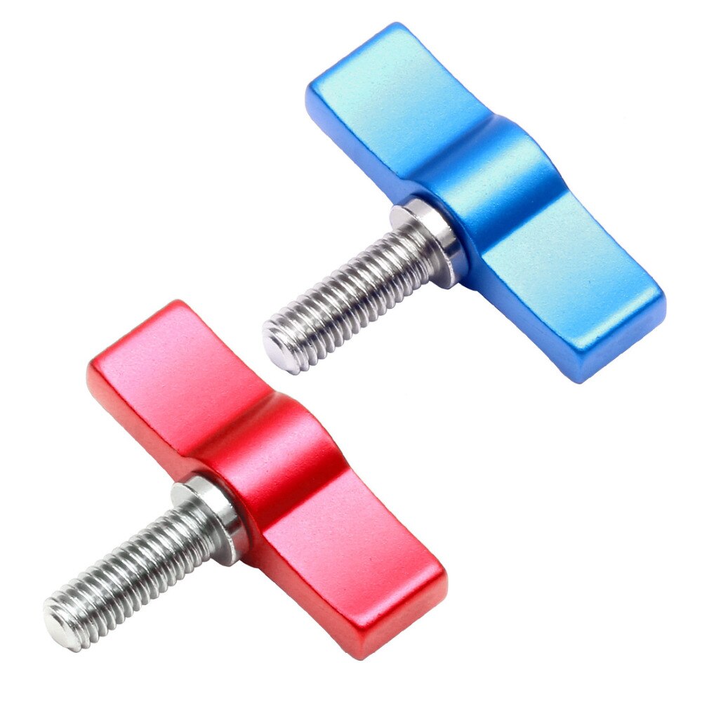 BGNing M4 M5 M6 Hand Tighten Screw Aluminum Alloy Handle Adjustable Screws for DSLR Camera Photo Studio Accessory
