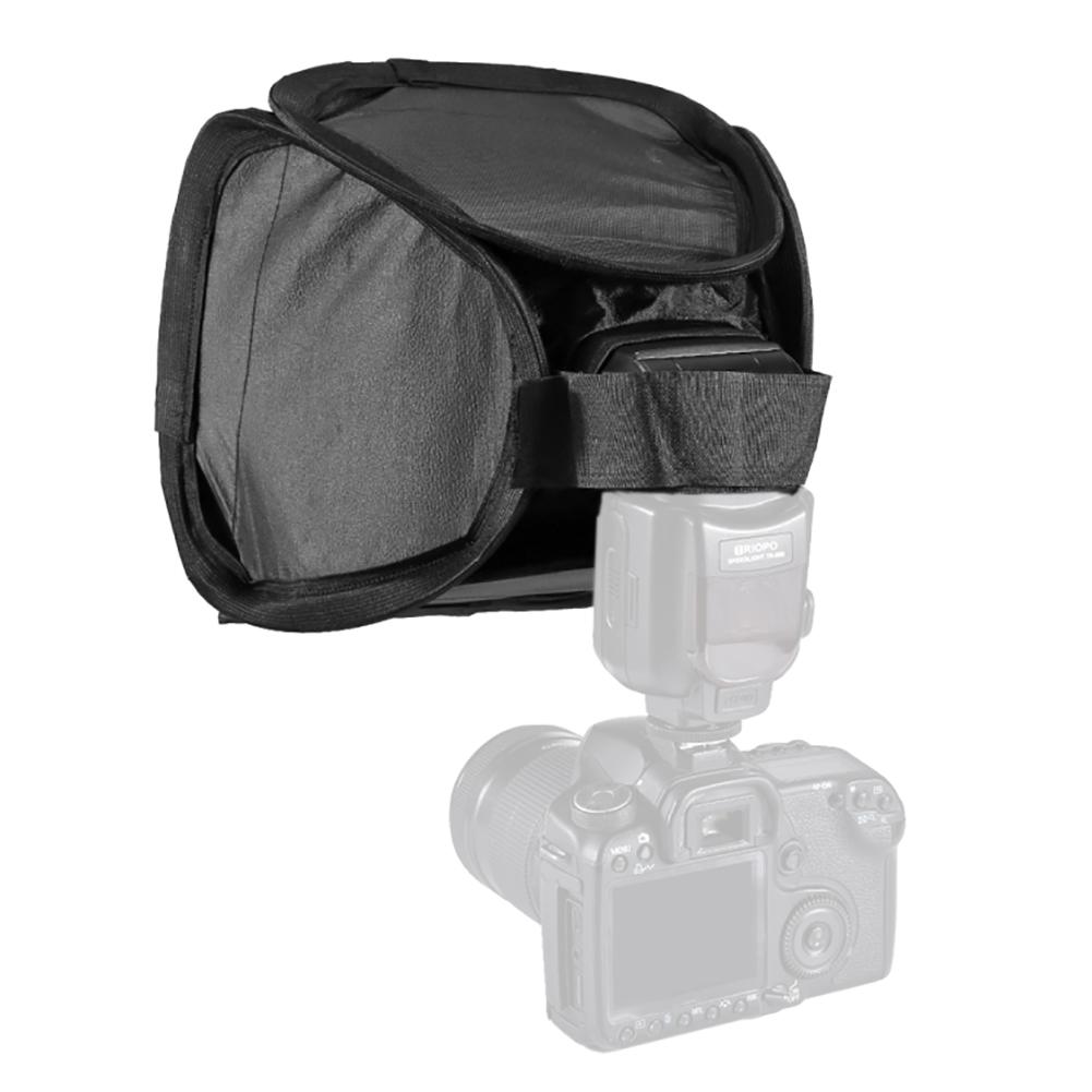 Universale veloce Diffusore Macchina Fotografica Pieghevole morbido scatola Caso Della Copertura per Speedlite è Pieghevole Ammorbidire La Luce e Rimuovere Le Ombre