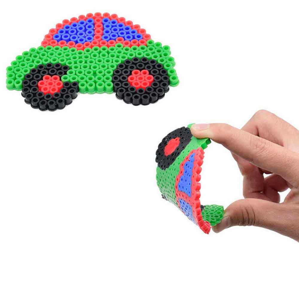 13000pcs Fuse Perler Hama Beads Refill Pack 24 Colors Case Kids Crafts