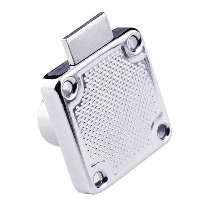 10pcs/lot Cold Rolled Steel Drawer Lock Durable Desk Wardrobe Furniture Cabinet Lock Core with 2 Keys Security Hardware