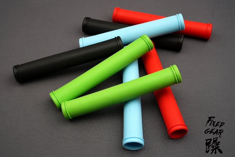 Fietsstuur Grip Voor Fixed Gear Lange Grip Rubberen Handvat Grips 17 Cm