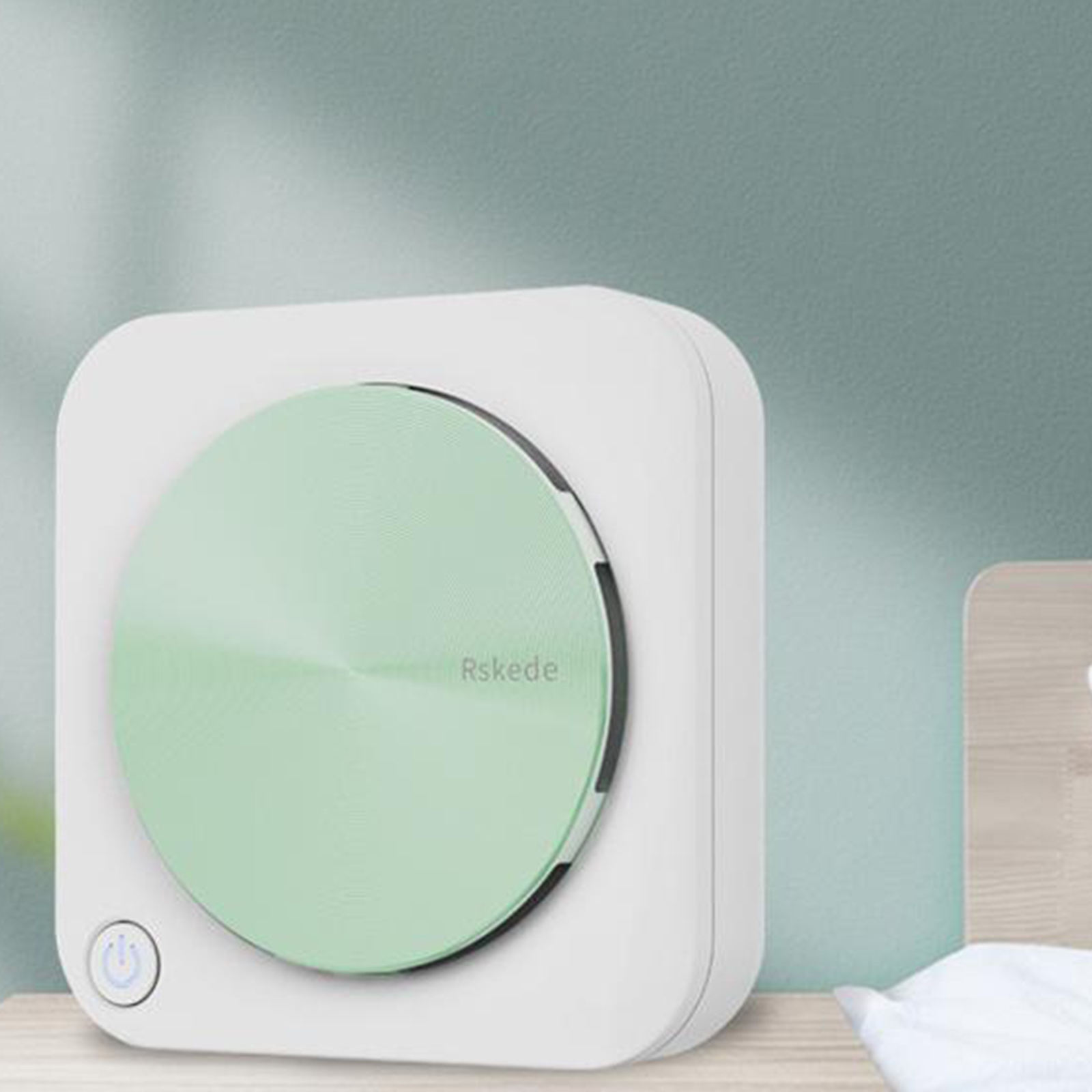 Air Purifier for Home Ozone Negative Ion Generator Odor: Green