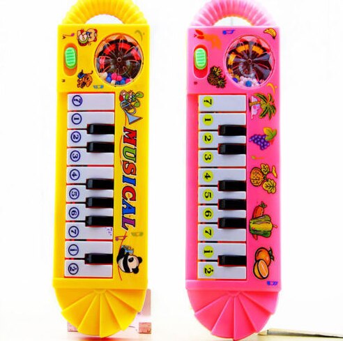 Willekeurige Kleur Vroege Educatief Spel Baby Peuter Kids Musical Piano Developmental Toy