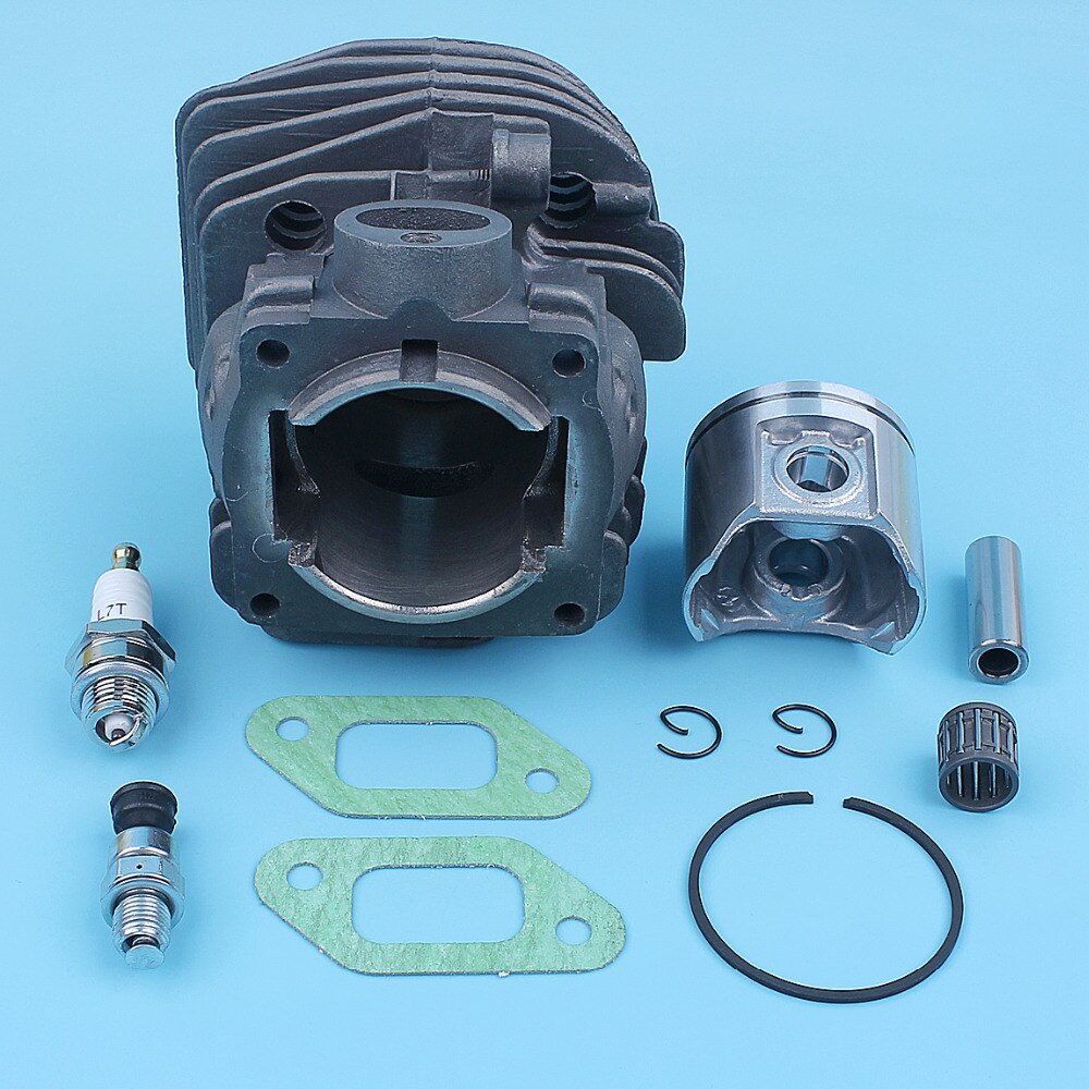 47mm cylindret stempelsæt til husqvarna 359 357xp 357 xp epa motorsav nikasil overtrukket reservedel til dekompression port