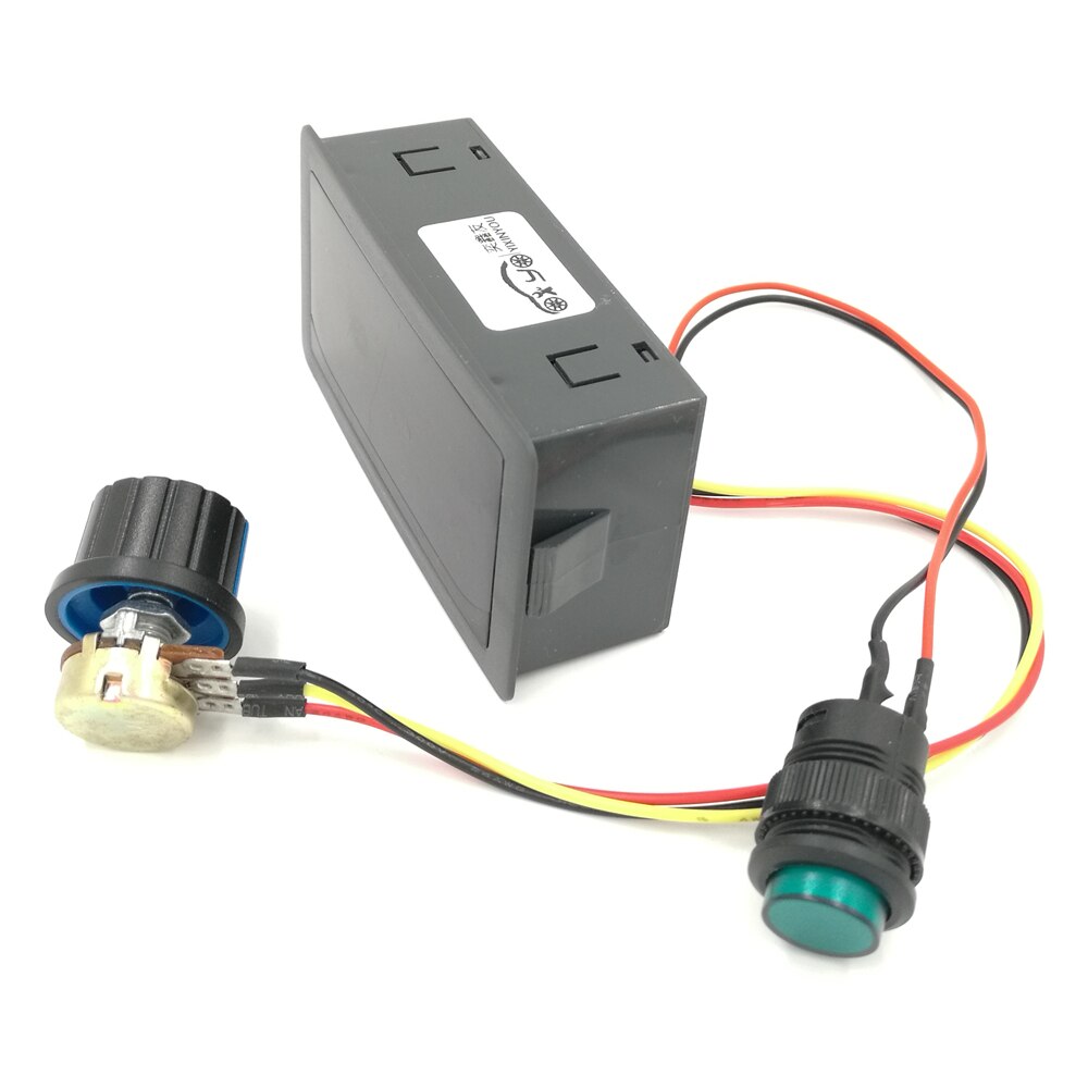 YIXINYOU CCM5D Digital PWM DC Motor Regulator 6V12V24V Stepless Speed Switch Controller With Display Shell