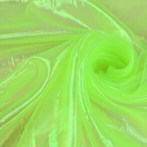 1 Meter Schleier transparent Holographische Stoff Fluoreszierende Stoffe Bunte Glänzende Blick Stoff Bühne Hochzeit Dekor: yingguanglv