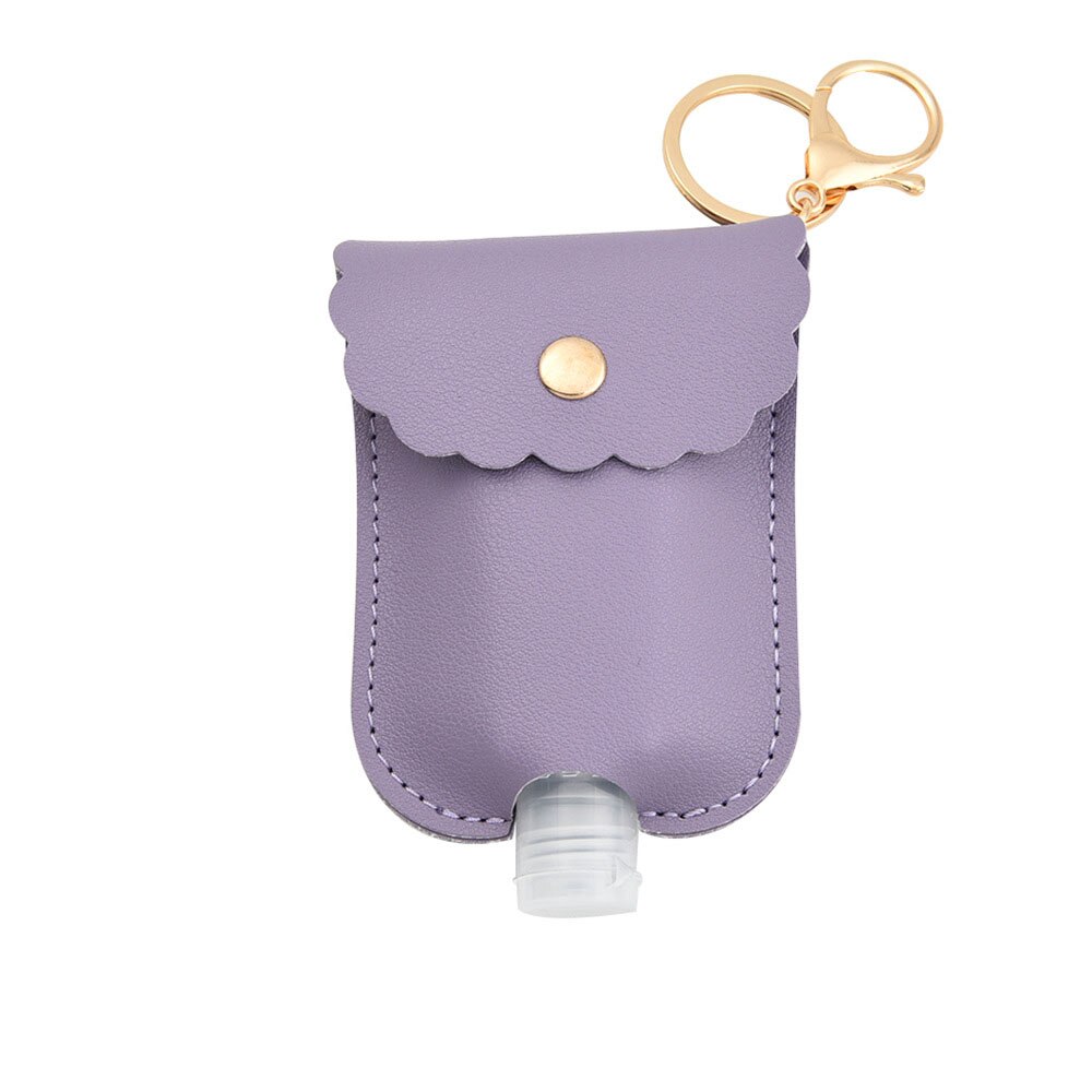 1PC Travel Bottle And Keychain Bag Holder 30ml Refillable Empty Bottles For Hand Sanitizer Bag Bottle With Key Ring: 5