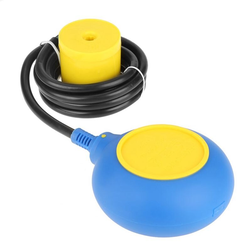 220V 16A interruptor de flotador controlador de nivel de agua Sensor de Contactor de nivel de agua con Cable de 4M