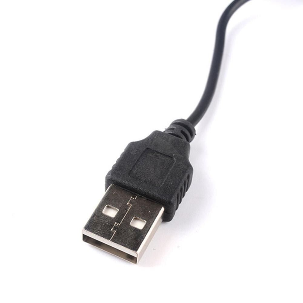 USB 2,0 A macho A 3,5x1,35mm 3,5mm macho conector de barril DC 5V Cable de alimentación Cable adaptador-cargador * 3,5*1,35mm