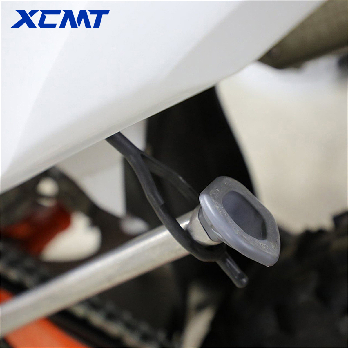 Para ktm exc xcf xc xcfw excf xcw tpi seis dias 125 250 300 350 450 500 300 1998-2024 motocross borracha kickstand suporte lateral cinta