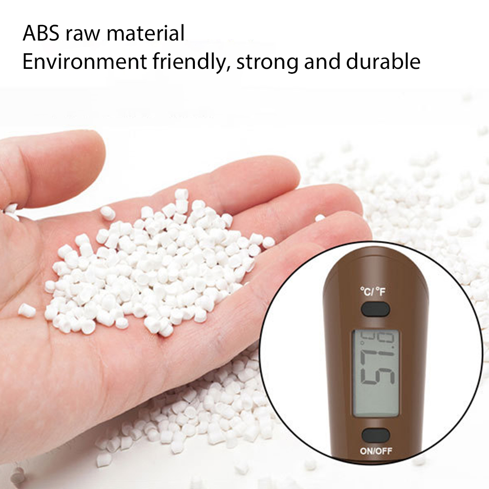 Siliconen Digitale Spatel Koken Thermometer Snoep Chocolade Eten Temperatuursensor Meter Gebak Cake Bakken Roeren Schraper