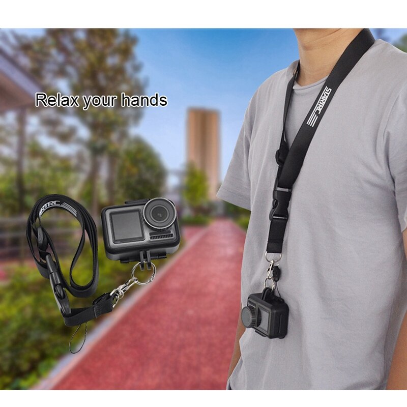 Camerakoord voor startrc dji osmo action nekband of polsband draagbare koord camerakoord accessoires