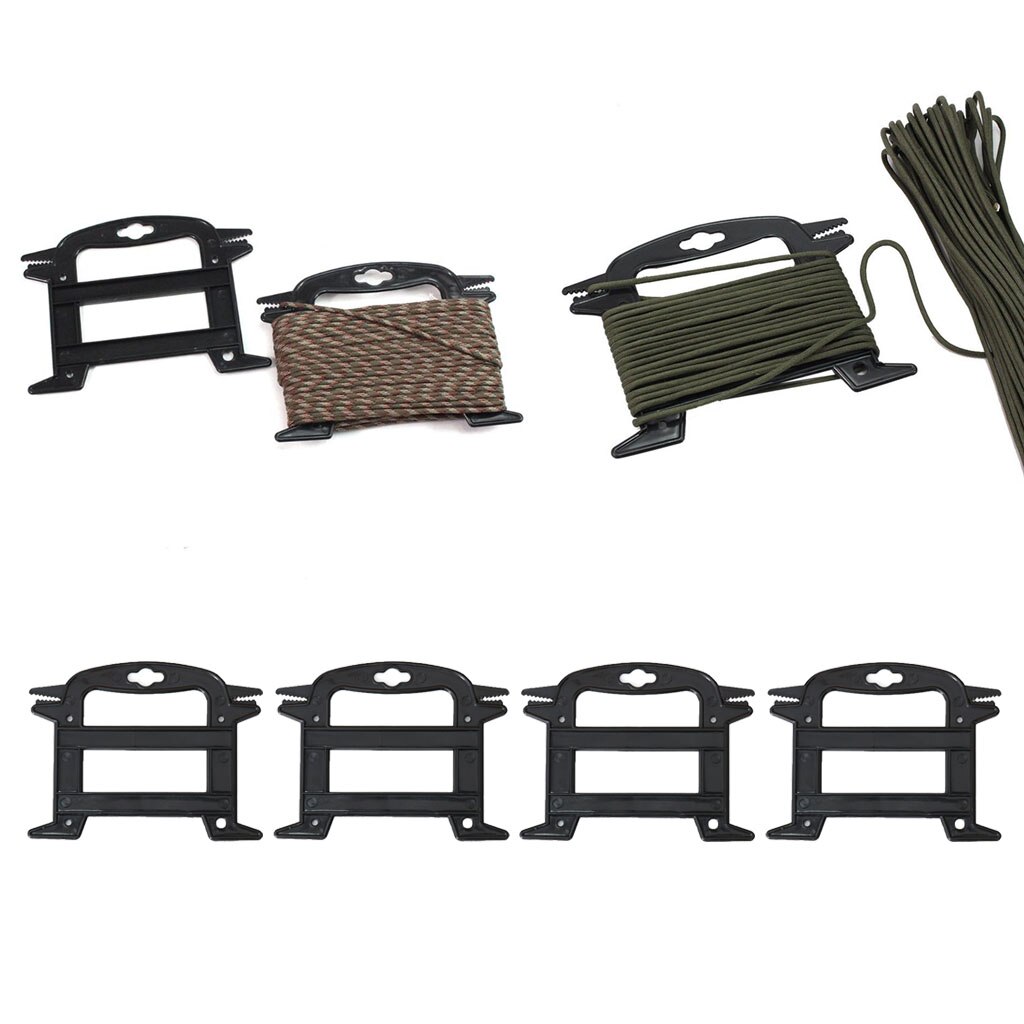 4 stück Ich bin Freien Seil Paracord Wickler Kabel Leiter Spule Linie Veranstalter Werkzeug