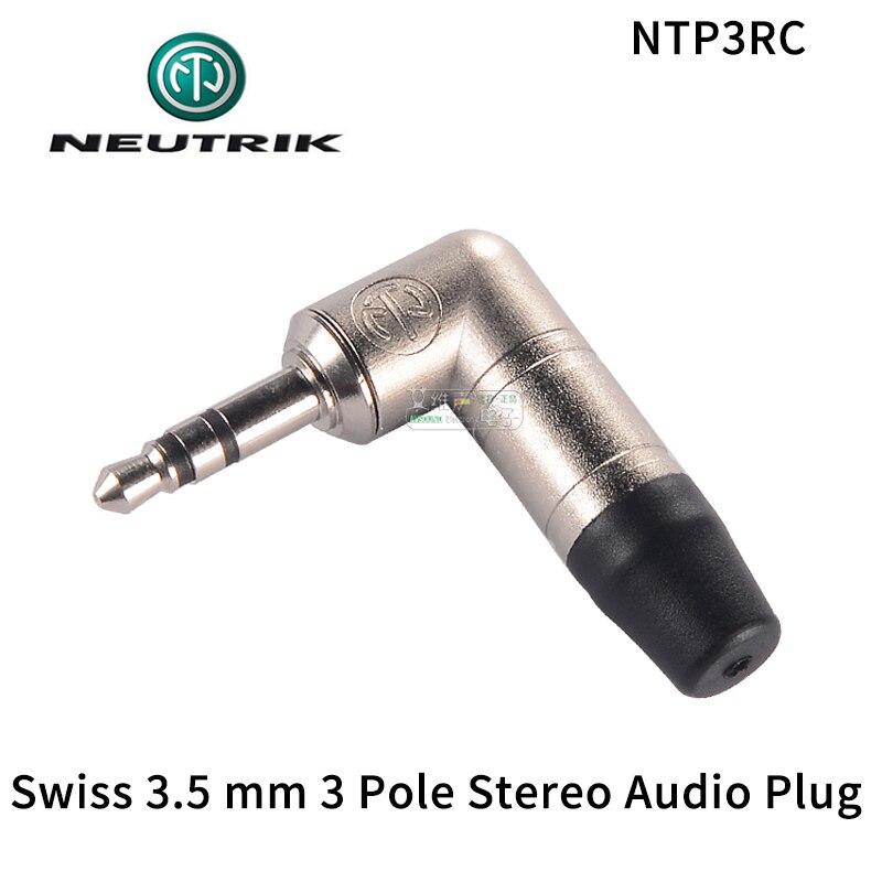 3.5Mm 3 Pole Stereo Audio Plug NTP3RC-B 3.5Mm Haakse Hifi Oortelefoon Mannelijke Headset Adapter Solder Audio jack Voor Diy Hoofdtelefoon: NTP3RC