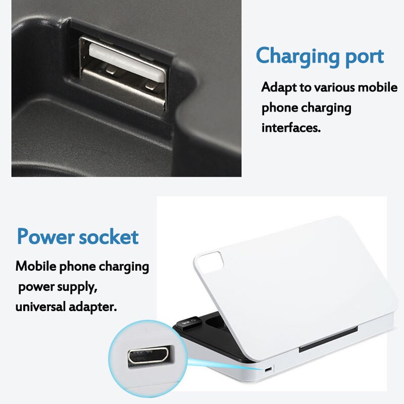 UV Light Phone Sterilizer Box Mask Phone Cleaner Personal Disinfection Cabinet with Wireless Charging Aromatherapy Esterilizador