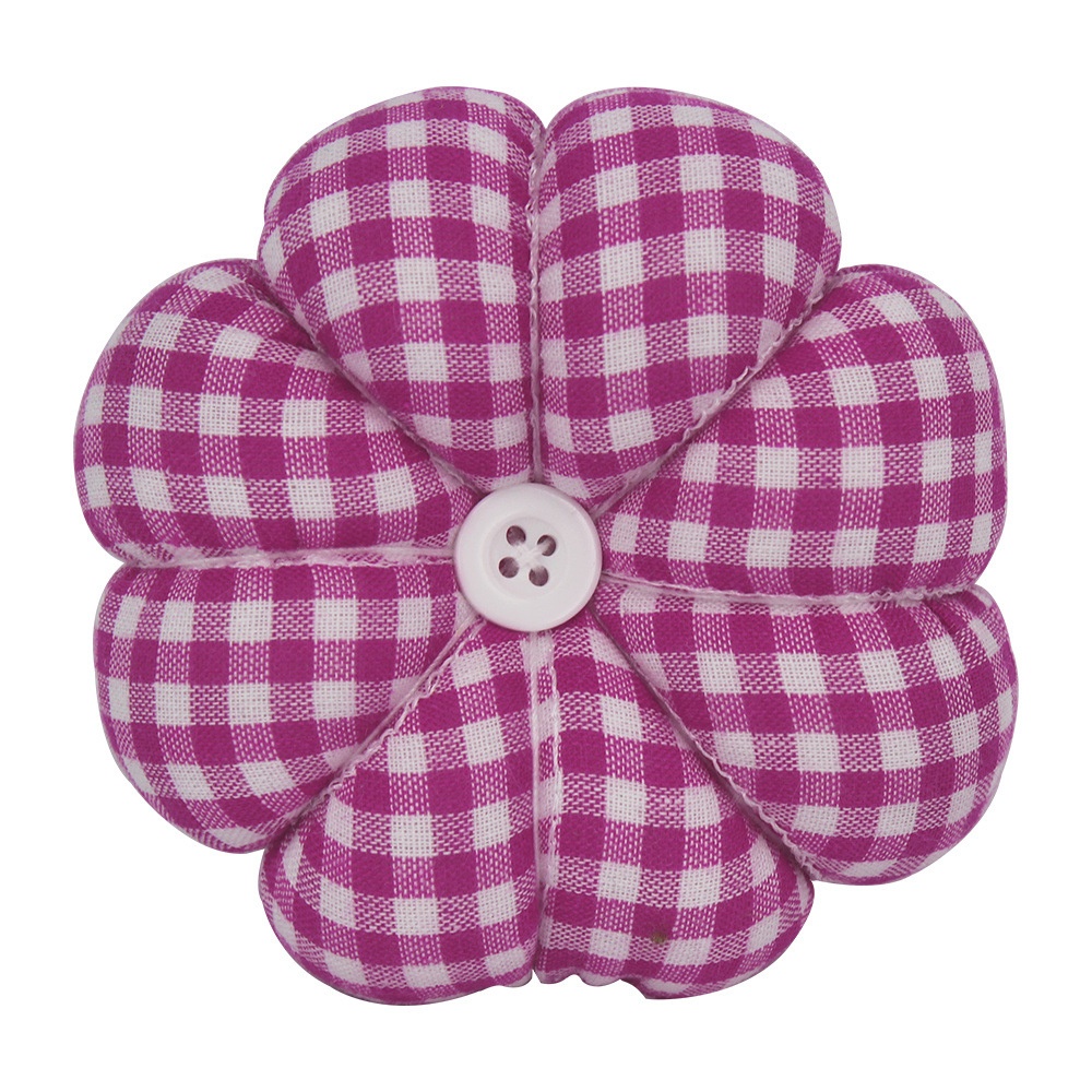 Speldkussen Naaien Bloemen Pompoen Naaiset Opbergpinnen voor verwijderbaar dienblad Ingebouwde speldkussen Begrippen Polsriem: Light Grey