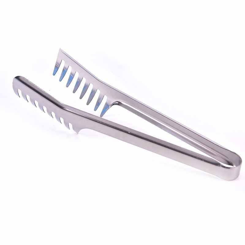 Pince à pâtes en acier inoxydable, support alimentaire, pince à Spaghetti, peigne alimentaire pour la cuisson des pâtes, accessoires de cuisine de Restaurant