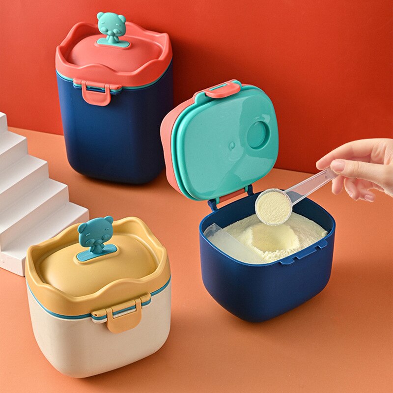 Baby Formula Dispenser Portable Milks Stackable Container Seal Infant Outdoor Milk Powder Packaging Infant Accessories