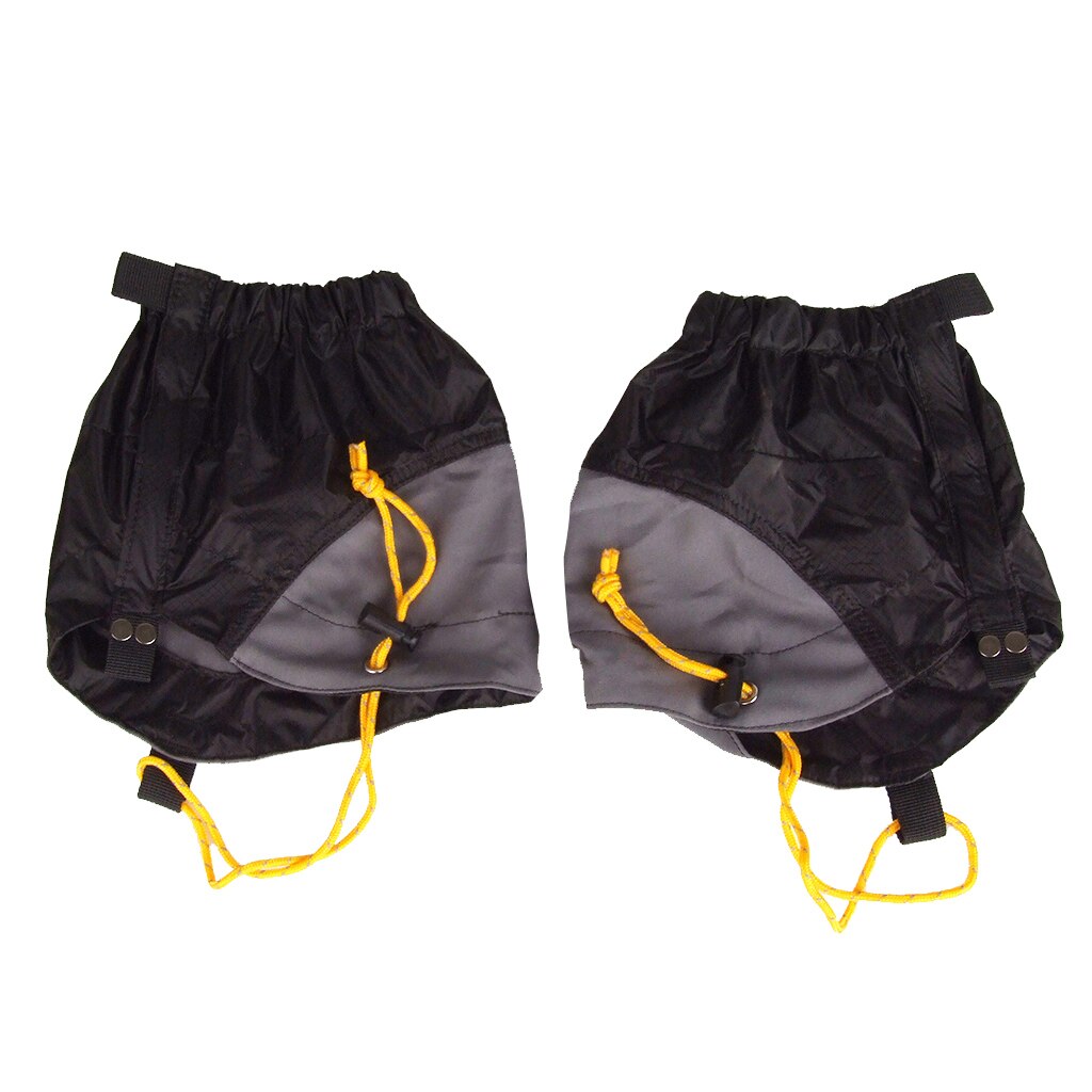 1 par de polainas para caminar y senderismo, ligeras, impermeables, de nailon, 4 colores