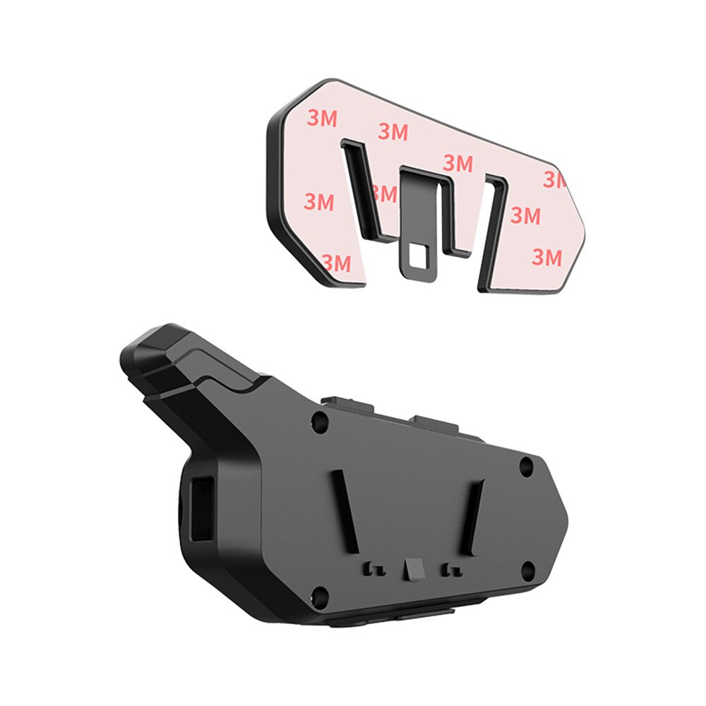 Kebidu-oreillette Bluetooth pour moto, appareil de communication pour casque, Intercom pour 2 motocyclistes, sans fil, portée 100M, musique