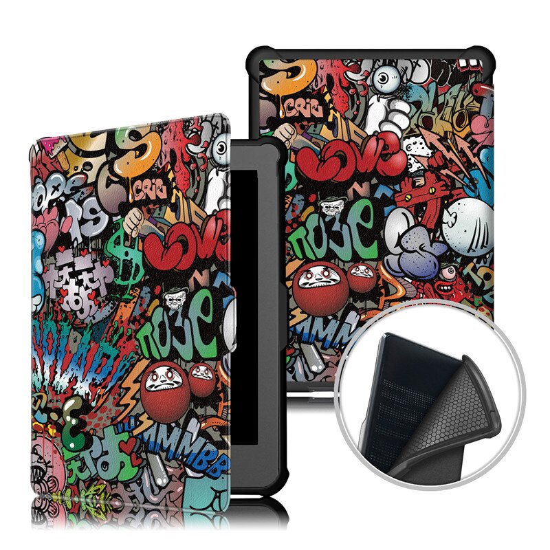 Case Voor Funda Kobo Clara Hd N249 6.0 Ultra Slim Magnetische Smart Stand Pu Leather Cover Voor Kobo Clara hd Clear Hd Case + Pen: tuo ya