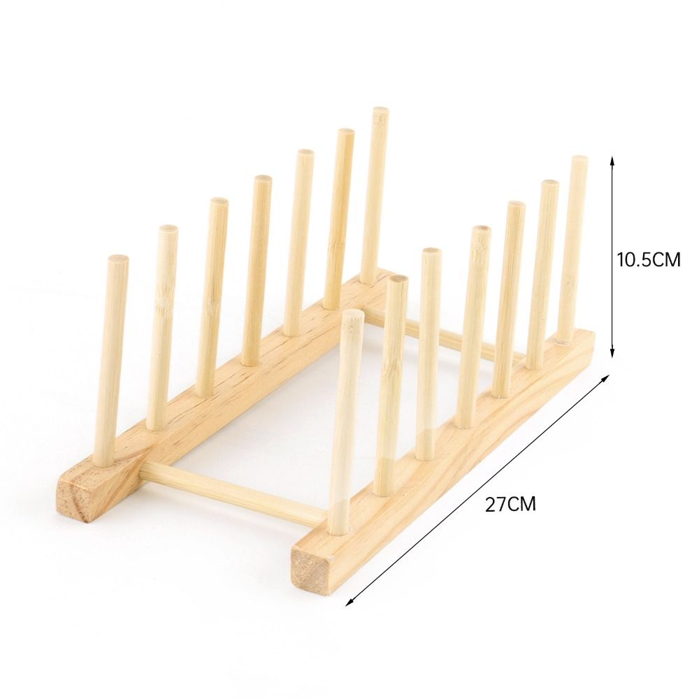 Tischs chale Tablett Holz ständer Gestell Trocken becher Regal Küchen buch Anzeige: Armee Grün