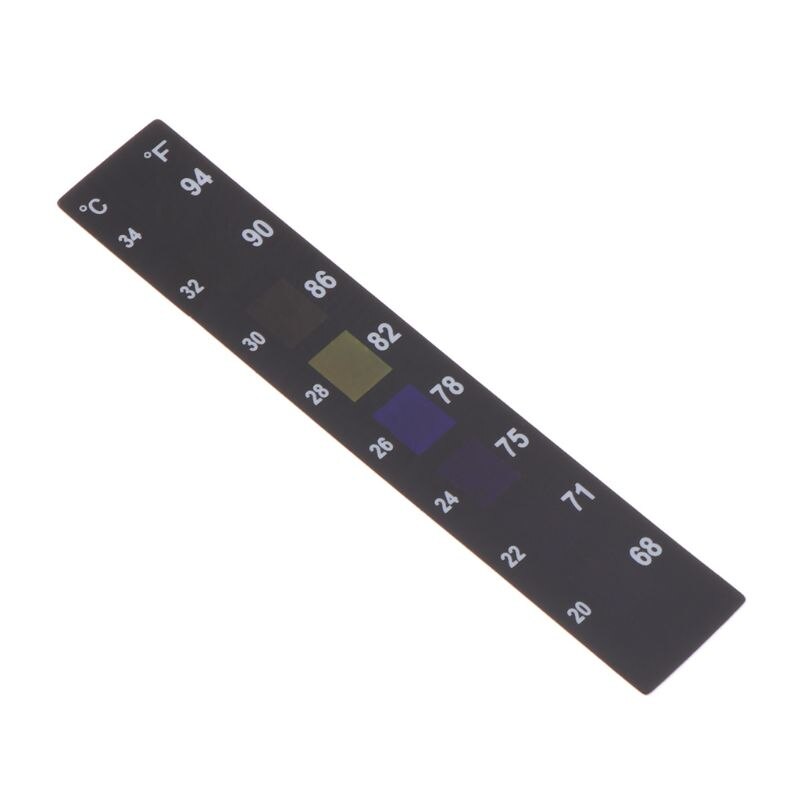 Aquarium thermometer sticker aquarium temperatuur digitale weegschaal label plakbaar huisdierproducten