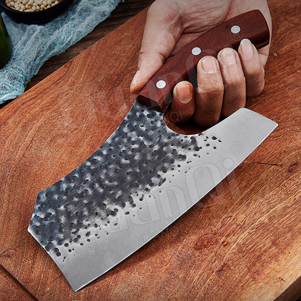 Forged Kitchen Knife Meat Cleaver Butcher Knife Boning Knife Chopping Slicing Knives Fishing Knife Outdoor Cooking Cutter