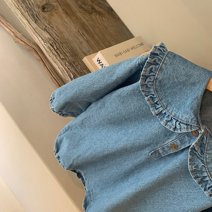 Appena nato A Manica Lunga corpo E Tutine 2020 di Autunno Del bambino Della Ragazza del Ragazzo Del denim Tuta Tuta vestito impostato Vestiti Del bambino