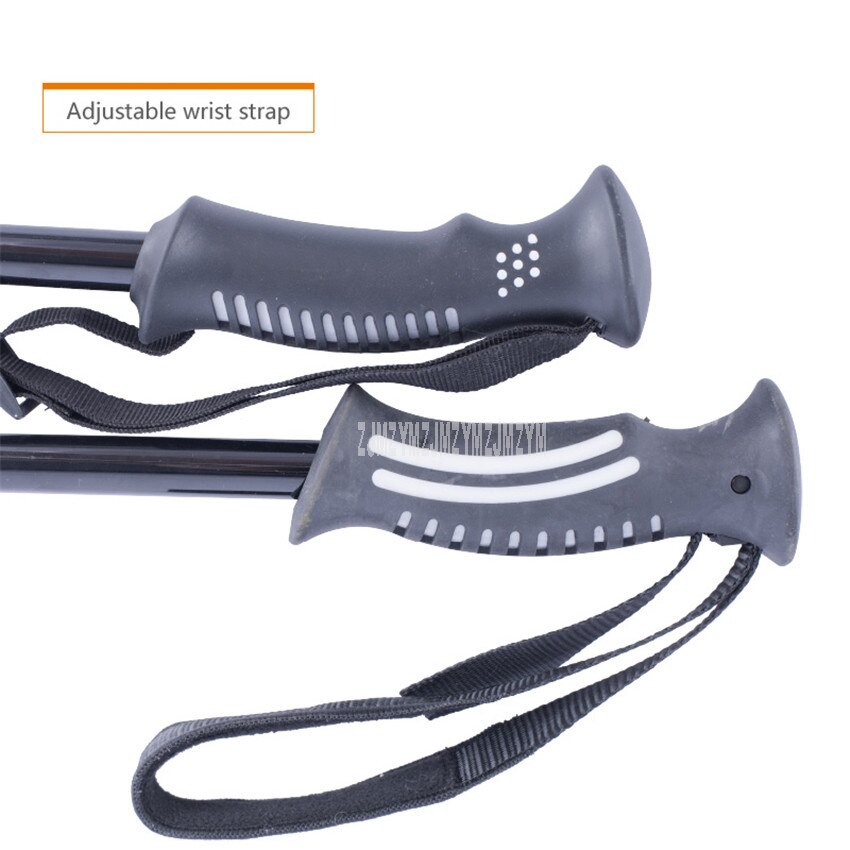 110cm-130cm Ultralight Ski Pole Ultra-Fine Carbon Fibre Snow Skiing Board Pole Portable Outdoor Sport Trekking Stick 1pair