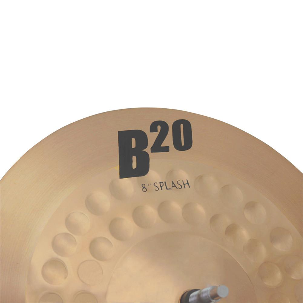 IRIN 8 Inch B20 Cymbal Bronze Cymbal for Drum Set Percussion Musical Instrument Drum Parts Accessories