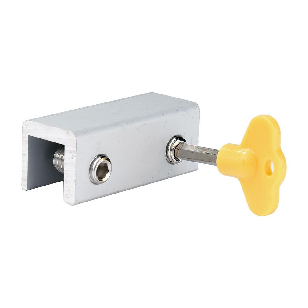 Window Security Key Lock Sliding Doors Windows Restrictor Child Safety Anti-theft Door Stopper Household Improvement Hardware: B