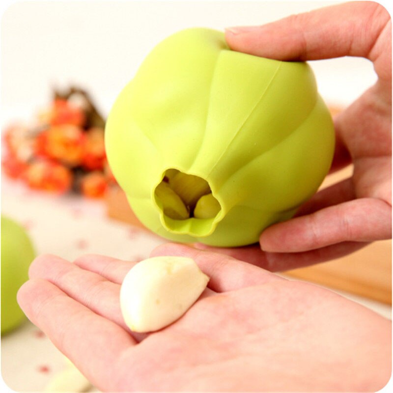 Éplucheur d&#39;ail rond en silicone, outils de cuisine créatifs, Non toxique et facile à nettoyer, pratique,