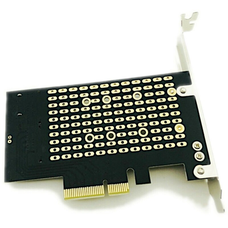 Adaptateur Pcie vers M2/M.2 Ngff vers ordinateur de bureau, carte adaptateur Pcie X4 X8 X16 Nvme Sata Dual Ssd Pci Express
