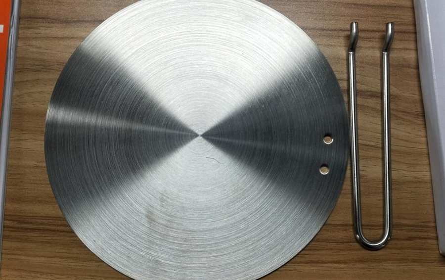 Aazon.co: RECAPS 9.45 Inch Stainless Steel Induction Adapter Plate For Induction Electric Gas