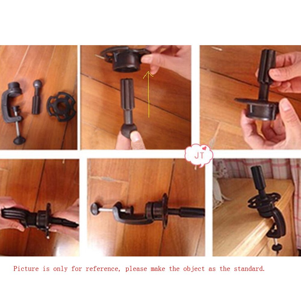 Porte-perruque réglable, support de Mannequin pour l'entraînement, porte-perruque, pince en plastique, métal, accessoires pour cheveux