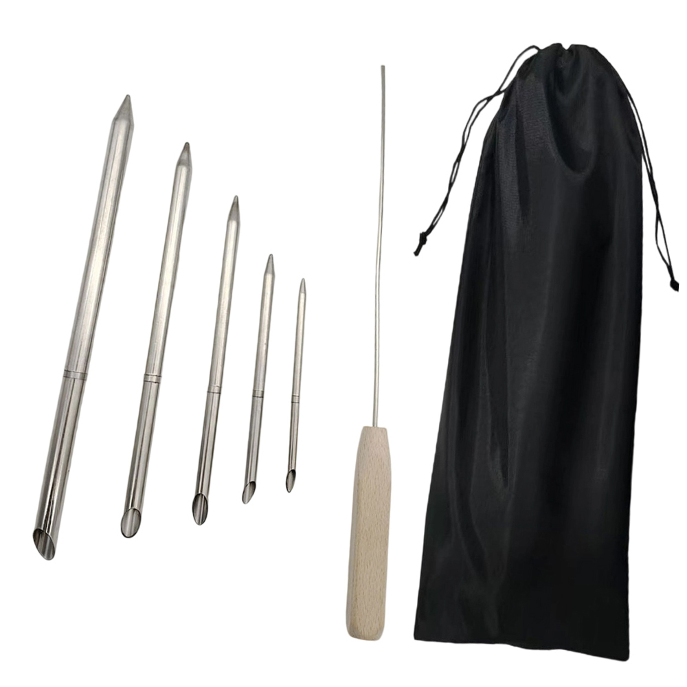 Rope Splicing Tool Kit with 5 Sizes for Easy Rope Junctions Suitable for Sailors Outdoor Activities and DIY Projects