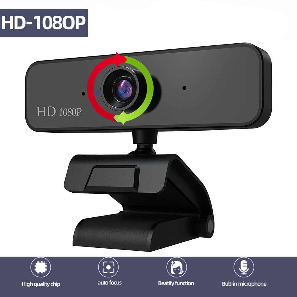 1080P Webcam Autofocus Web Camera 5 MP support 720P 1080 Video Call Laptop Computer Peripheral Camera HD Webcams Desktop PC: 2MP auto focus 1080P