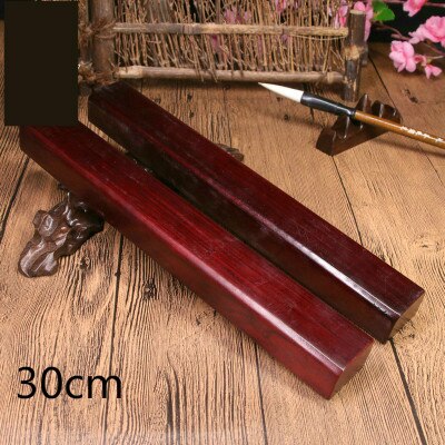 Paperweight Solid Wood Chinese Calligraphy Painting Special Paperweights Chinese High Grade Redwood Classical PaperWeights: 30cm