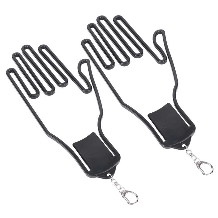 2 stk handskeholder handsker båre golfer værktøj gear plasthandsker stativ tørretumbler bøjle båre med rem