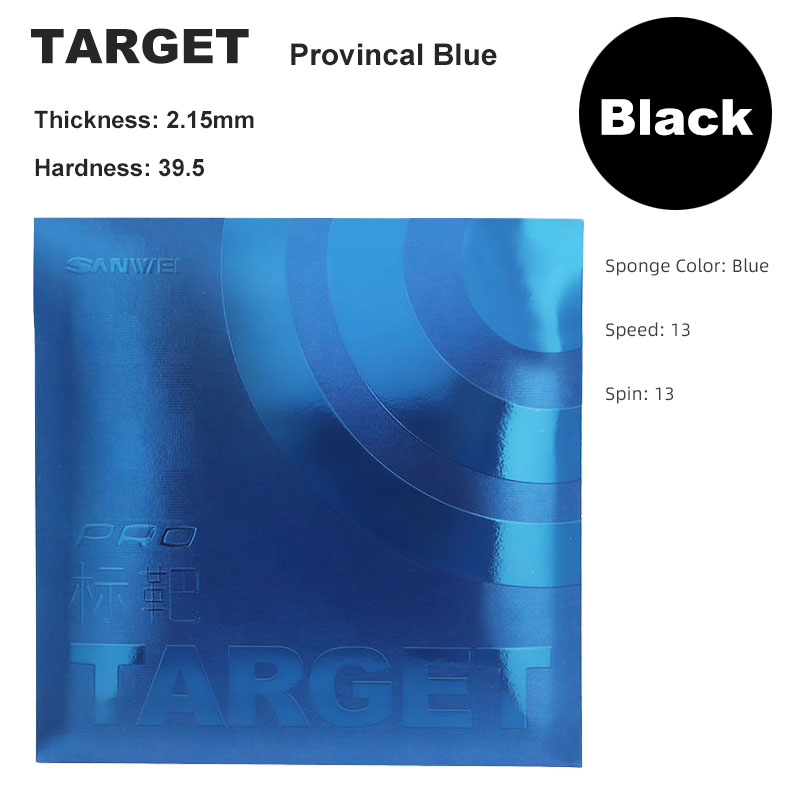 Oryginalna guma robić tenisa stołowego Sanwei cel seria lepki Provincal niebieski krajowy świst Pong żeglowanie guma z elastyczną gąbką: morela