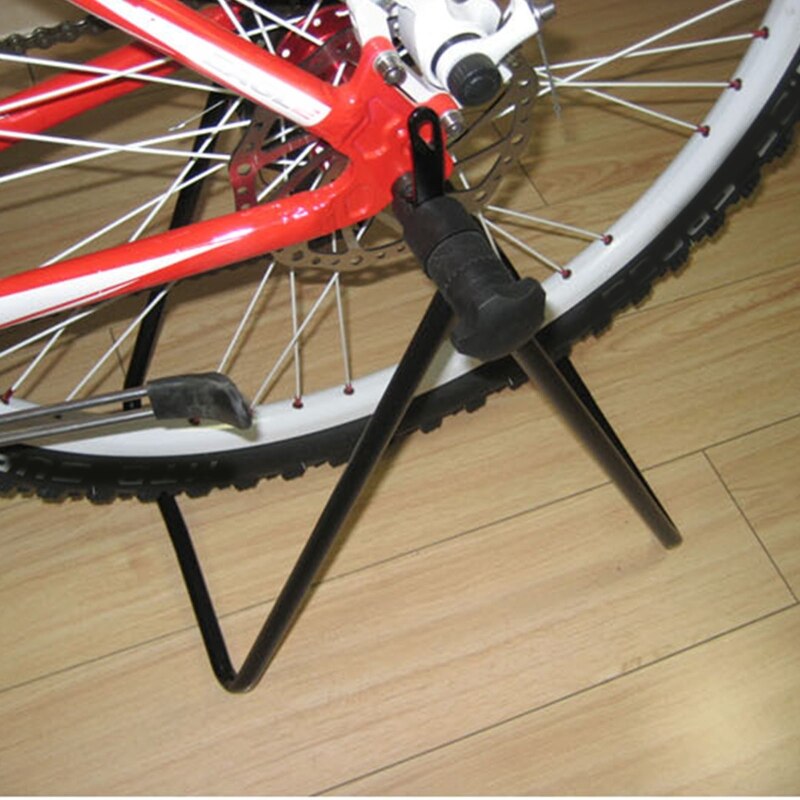 Universal Flexible Bicycle Bike Display Triple Wheel Hub Repair Stand Kick Stand for Parking Holder Folding
