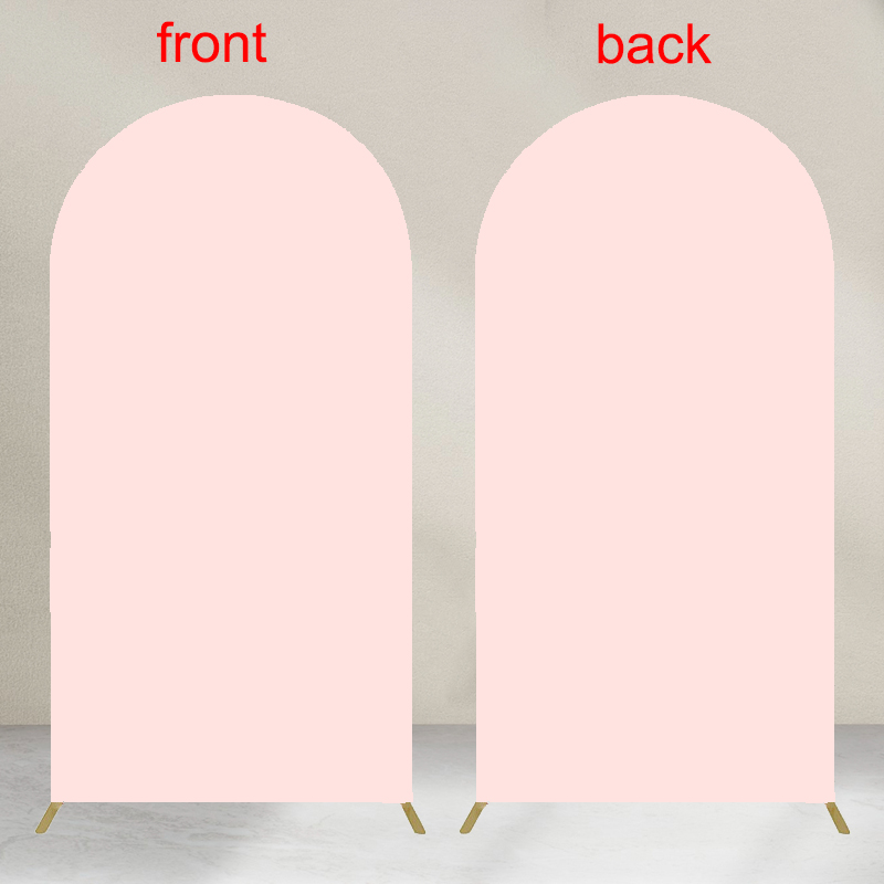 Double Sided Arch Backdrop Cover available in 15 colors Suitable for 4 different arch backdrop stands Made of elastic fabric: Pink