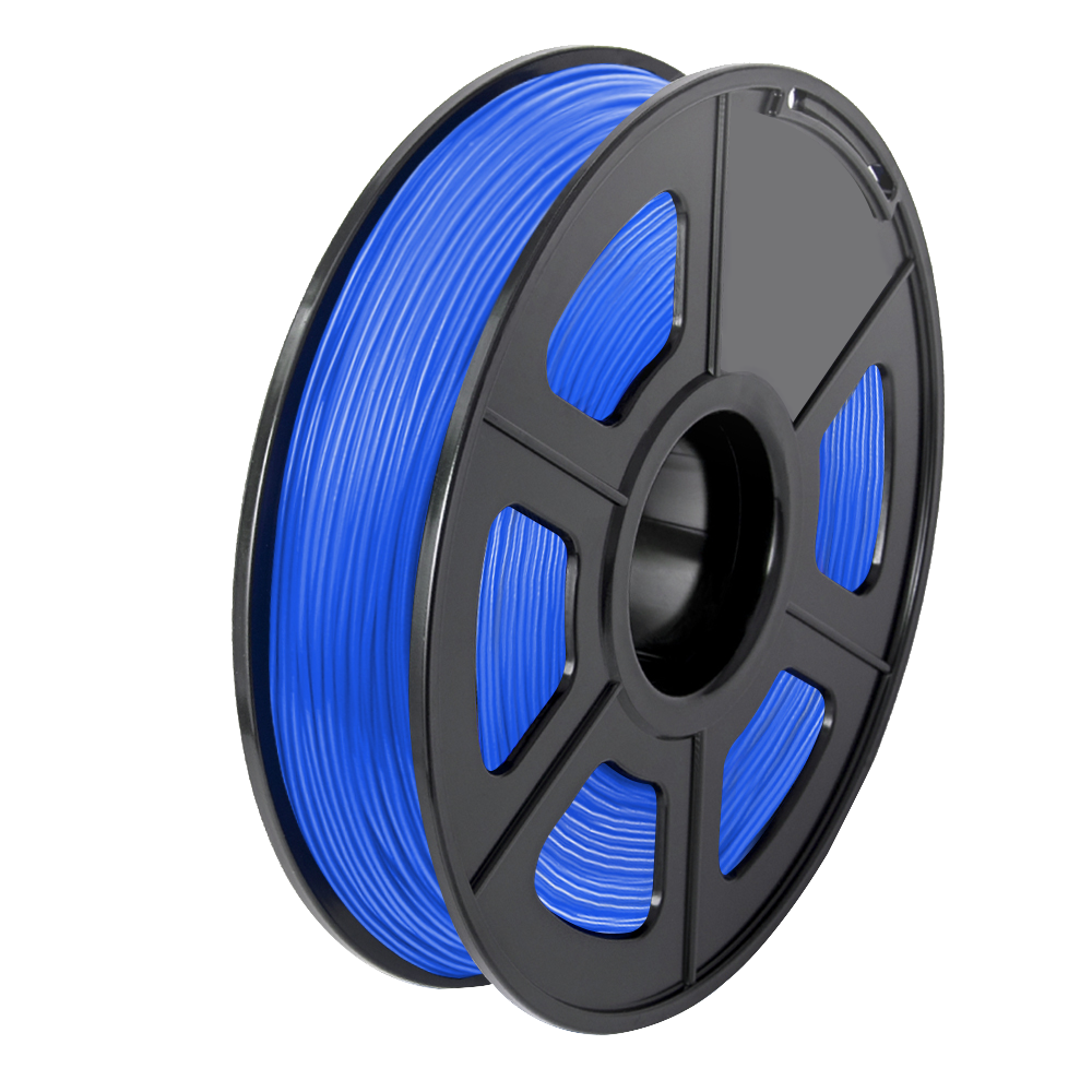 SUNLU TPU Flexible Filament For 3D Printer 1.75 MM 3D Non-toxic TPU Flexible Consumable For Print Children Toy And Shoes: TPU-Blue-1.75mm