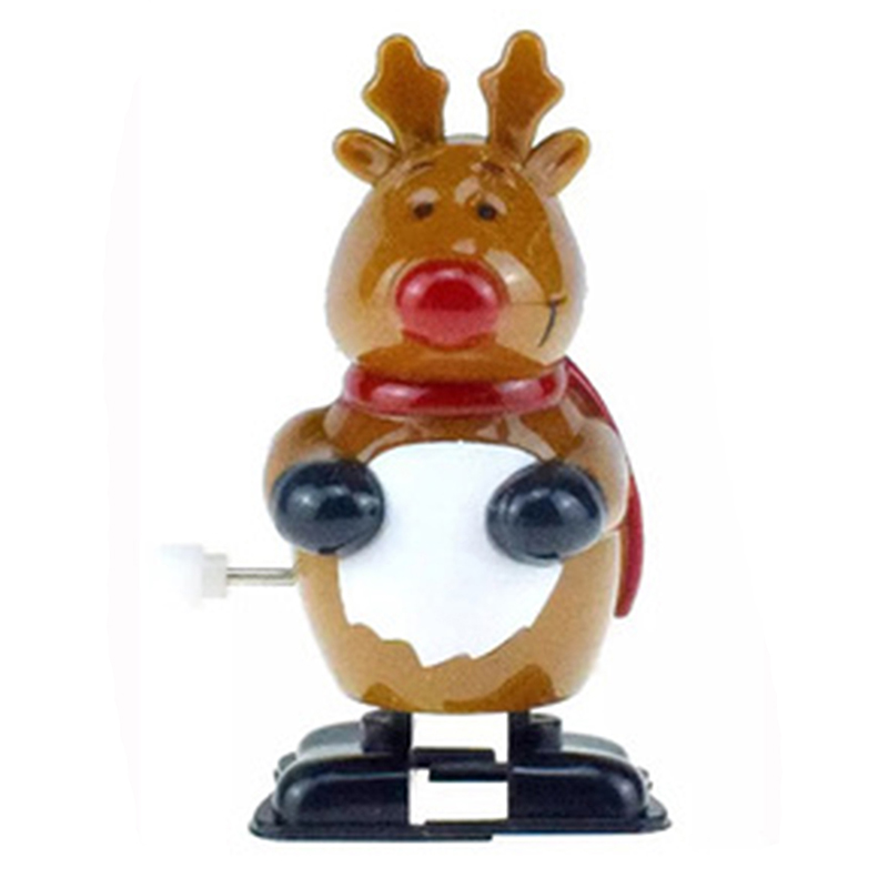 1 Pc Grappige Kerstman Educatief Speelgoed Kerst Clockwork Wind Up Toyarrival Wind Up Classic Baby Speelgoed vintage: type E