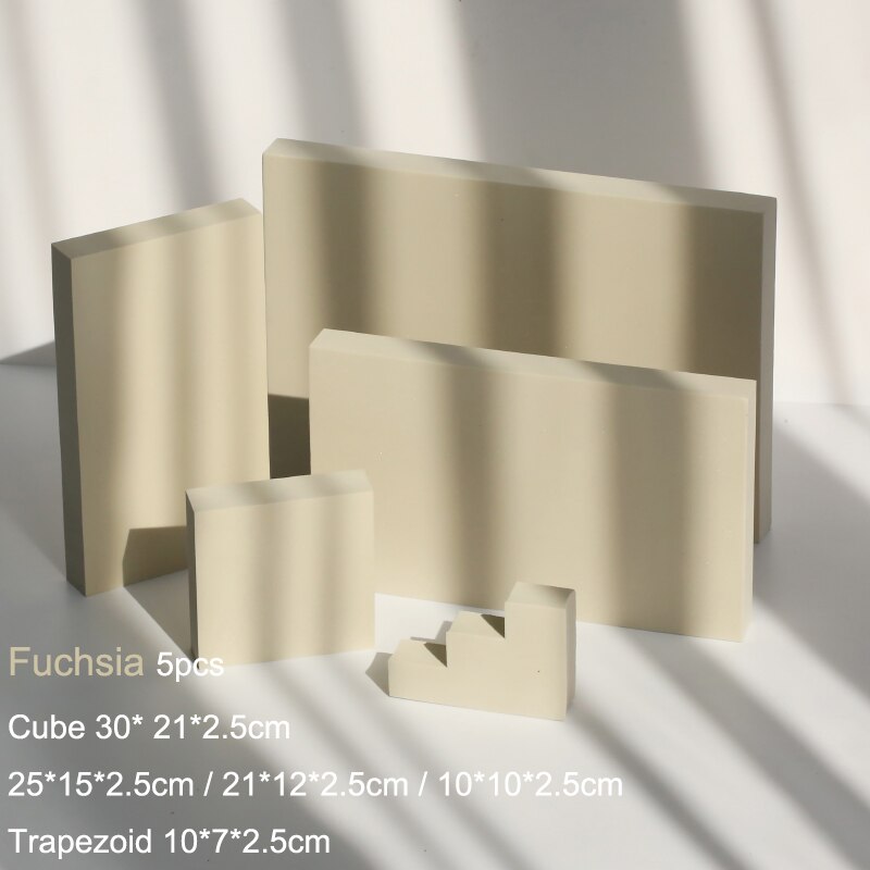 Geometry Cube Photo Props Ins Style Beauty Shooting Posing Props Decorative Ornaments Photography: white