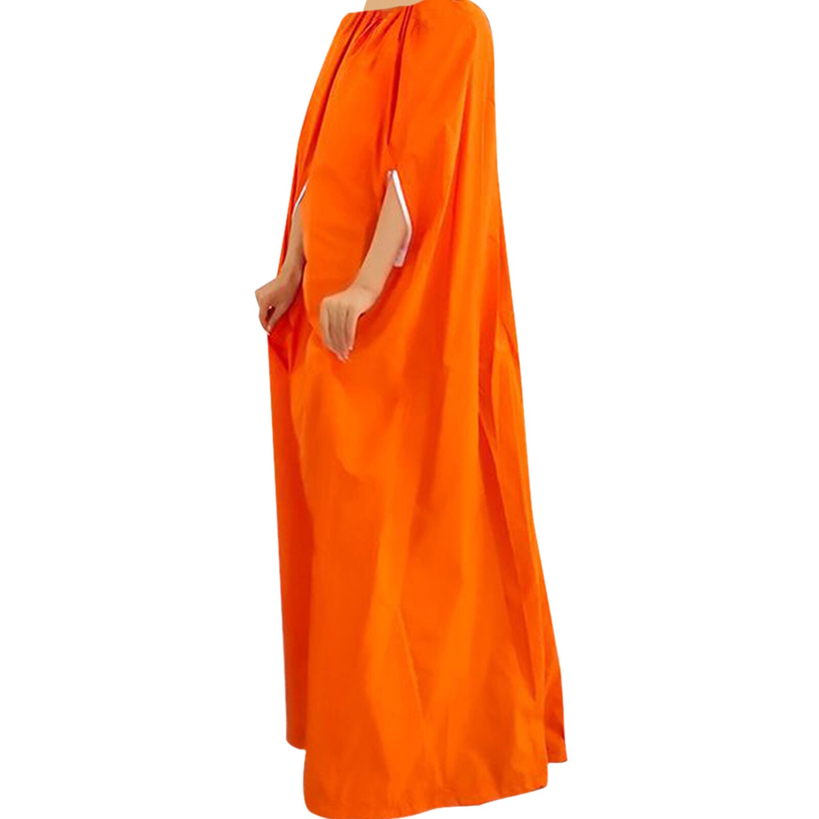 Yoni Steam Gown Bath Robe Cloak Detox Spa Waterproof Fumigation Vaginal Herbs Sweating Tool Home Sauna Full Body: Orange